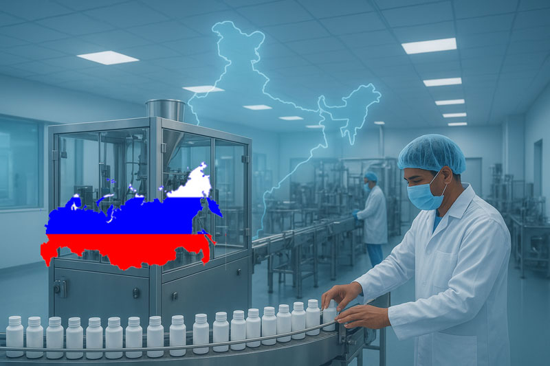 How Companies in Russia Can Source Pharma Products & CDMO Services from India
