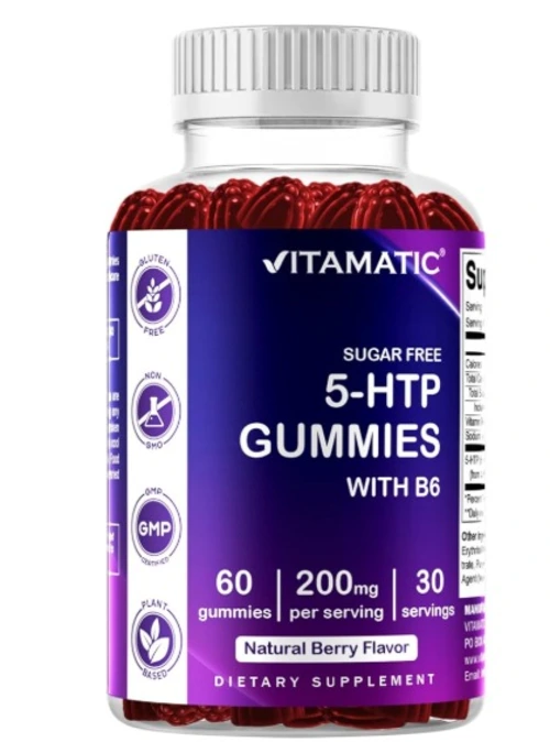 5-HTP/ Vitamin B6 SupplementGummie manufacturers & suppliers
