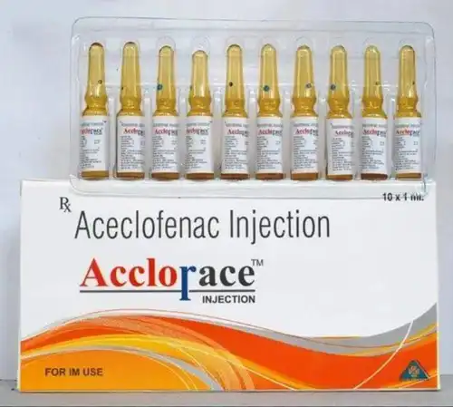 Aceclofenac Injection bulk supplier for pharma manufacturers