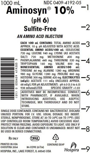 Amino Acids Infusion manufacturers & suppliers