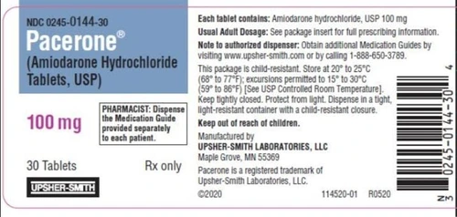 Amiodarone Hcl 100 mg Tablet manufacturers & suppliers