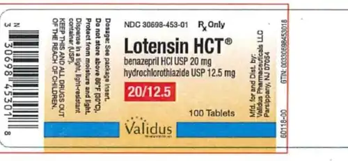 Benazepril / Hydrochlorothiazide manufacturers & suppliers