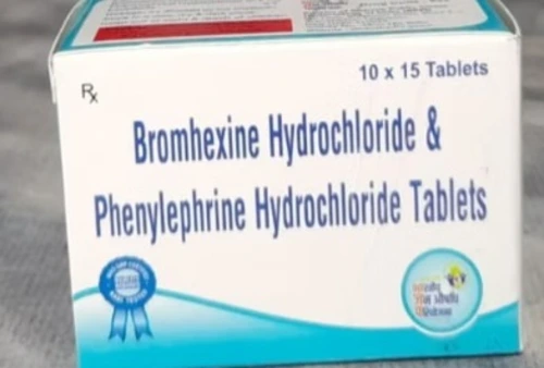 Bromhexine HCl / Phenylephrine HCl Tablet manufacturers & suppliers