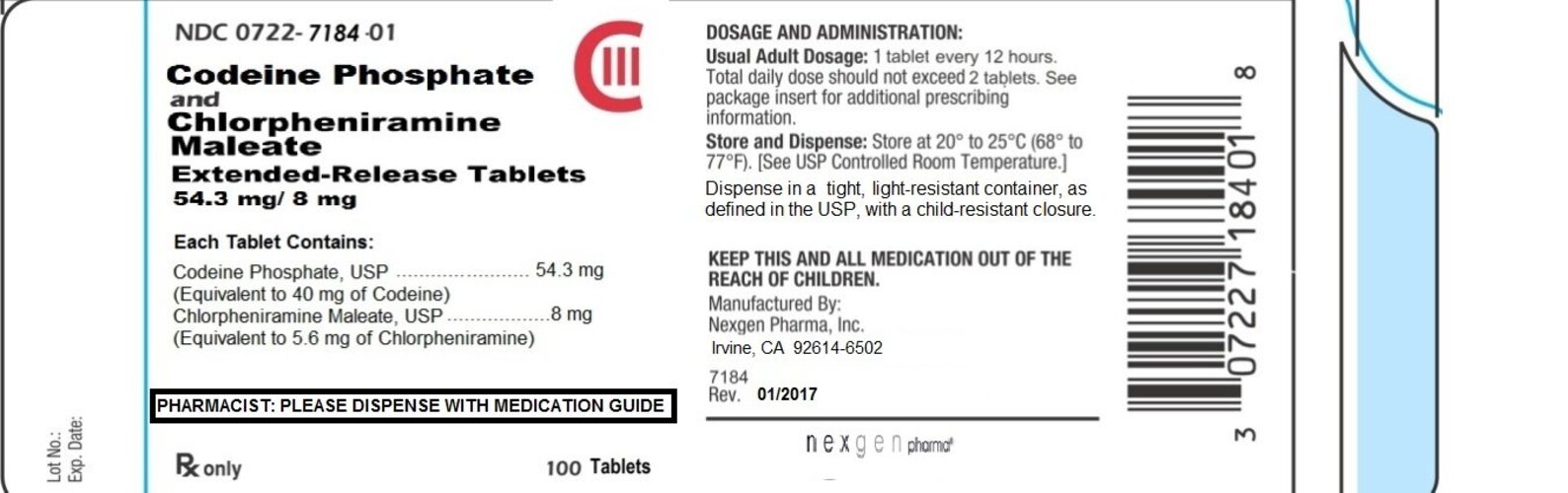 Chlorpheniramine Maleate + Codeine manufacturers & suppliers