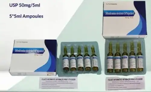 Diphenhydramine Hydrochloride Injection bulk supplier for pharma manufacturers