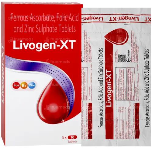 Ferrous Ascorbate / Folic Acid / Zinc Tablet manufacturers & suppliers