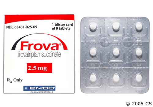 Frovatriptan succinate Tablets manufacturers & suppliers