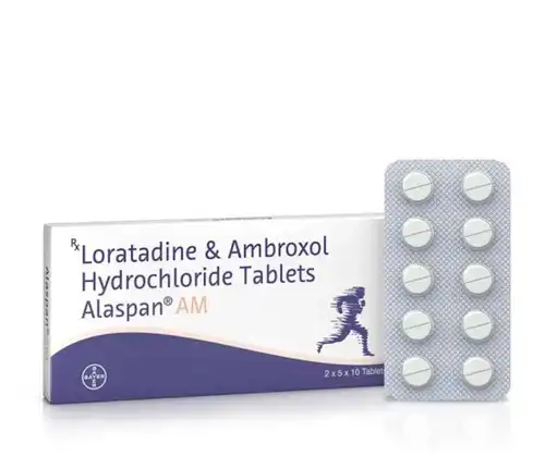 Loratadine + Ambroxol  Tablet bulk supplier for pharma manufacturers
