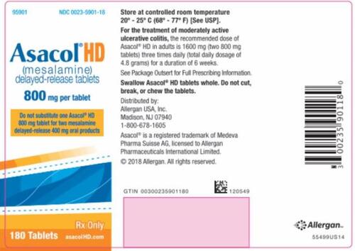 Mesalamine (5-ASA) tablets manufacturers & suppliers