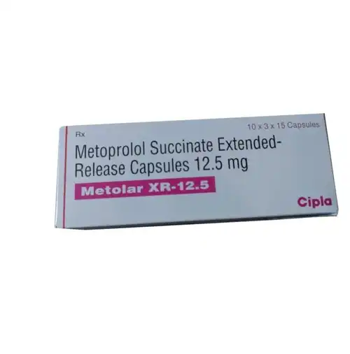 Metoprolol 12.5mg  Tablets bulk supplier for pharma manufacturers