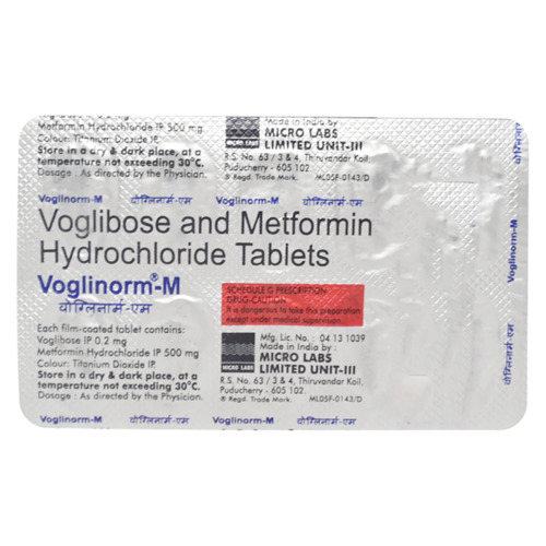Voglibose & Metformin Tablets manufacturers & suppliers