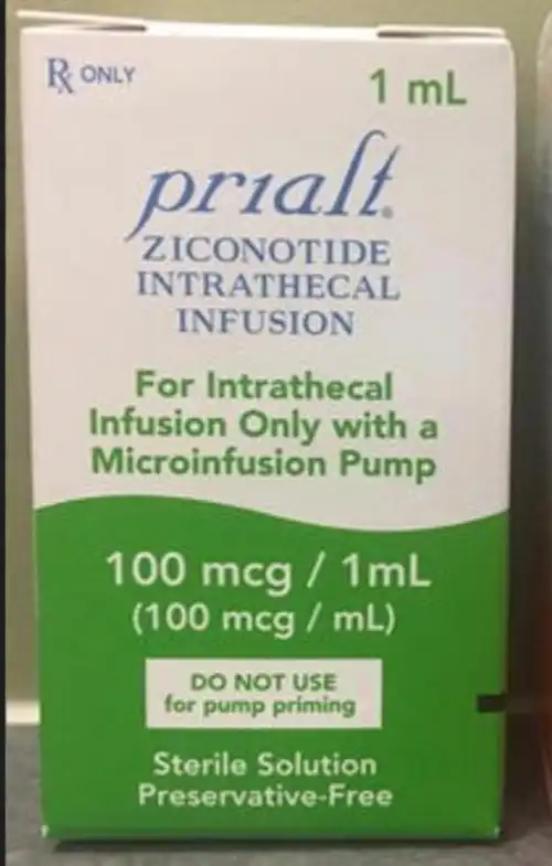 Ziconotide Acetate Intrathecal solution manufacturers & suppliers